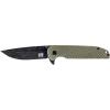 Нож SKIF Bulldog G-10/Black SW ц:green (17650089)